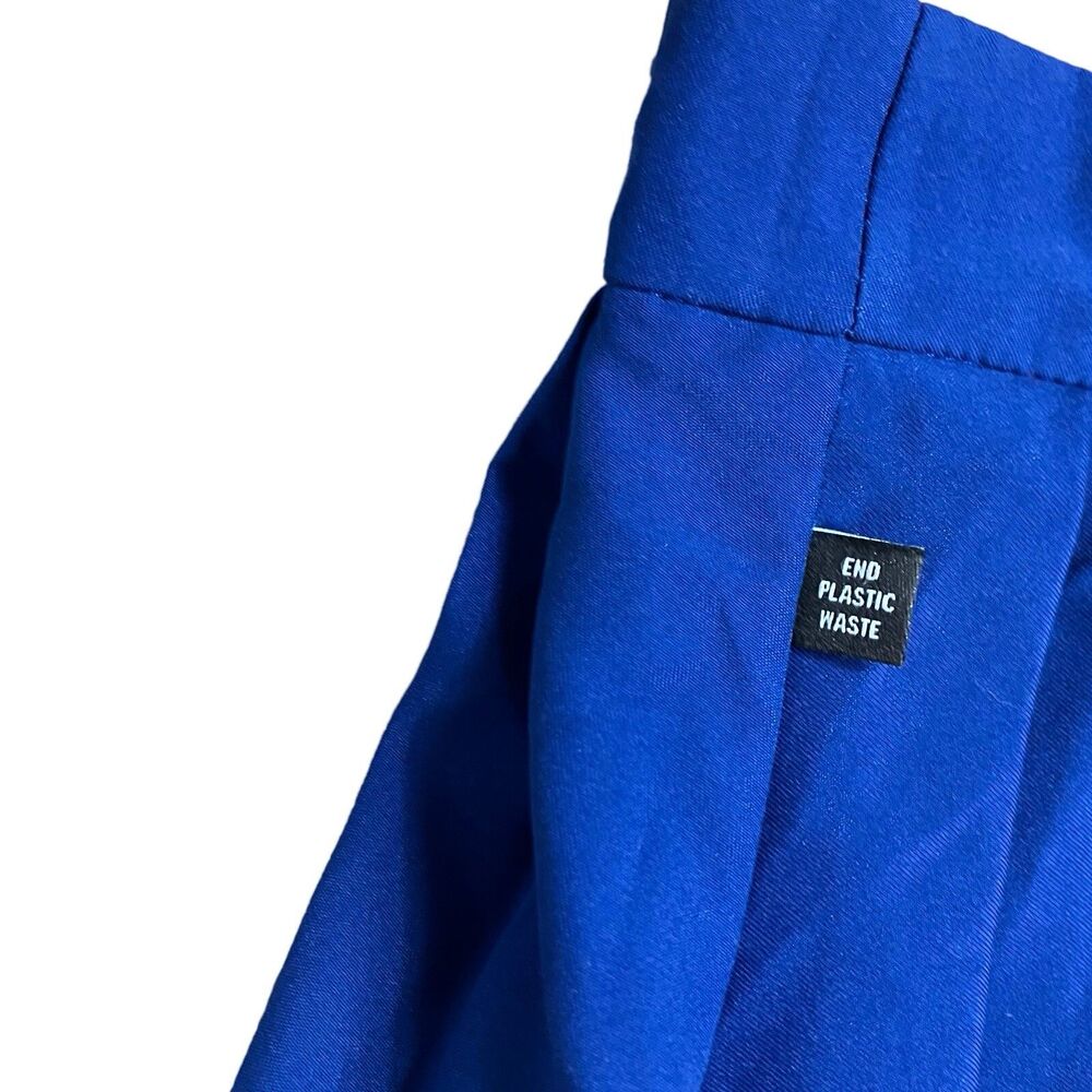 Adidas Originals Pleated Tennis Skirt Womens 8 Blue Trefoil Pickleball Golf Mini - Picture 8 of 16